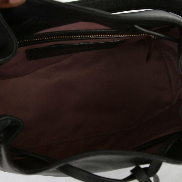 Kate Spade Black Leather Bucket Bag Purse Handbag Tassel Tie Madison Ave Collect - Picture 6 of 6